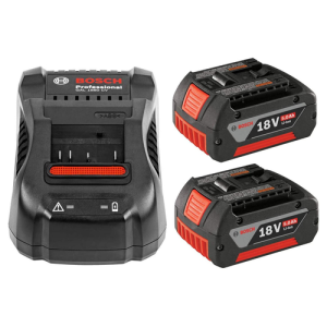 סט 2 סוללות ומטען GAL1880CV + 2X5Ah 18V