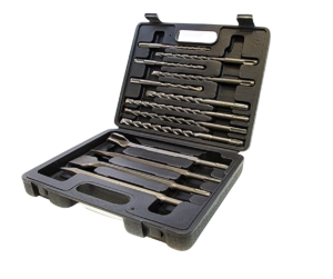 סט מקדחים ואיזמלים SDS PLUS לפטישון 13 יח' SPARK PRO