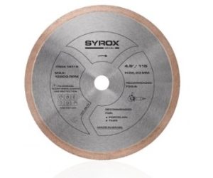 סיירוקס - דיסק חד וחלק לקרמיקה וגרניט פורצלן